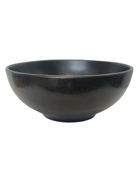 RAK TAZON PORCELANA VAJILLA KARBON COLOR NEGRO 15 CM