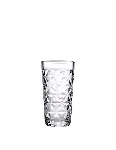 PASABAHCE VASO ALTO DE VIDRIO ESTRELLA 12OZ (520605)