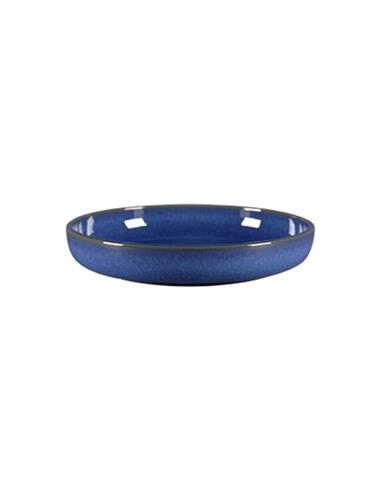 Z RAK PLATO BORDE ALTO DE 26 CMS EASE COBALT STONEWARE COLOR AZUL