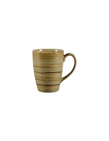 RAK TAZA MUG STONE WARE GARNET CAFE CLARO 12 OZ