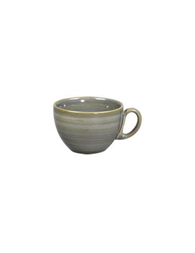 RAK TAZA DE EXPRESSO STONE WARE JADE AZUL AGRISADO 2.7 OZ