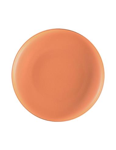 D RAK PLATO PORCELANA LINEA LUNA TERRACOTA 24 CM