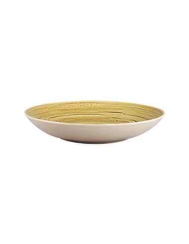 RAK PLATO HONDO STONE WARE GARNET CAFE CLARO 26 CM