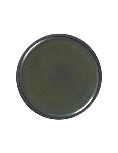 RAK PLATO DE 28 CMS EASE CALDERA STONEWARE COLOR VERDE OSCURO