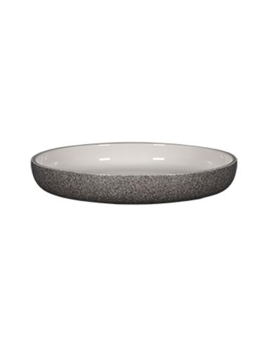 RAK PLATO BORDE ALTO DE 30 CMS EASE DUAL STONEWARE COLOR GRIS