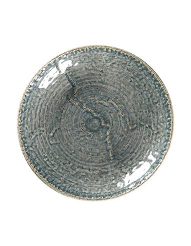 RAK PLATO HONDO PORCELANA VAJILLA INDIGO COLOR AZUL 26CM