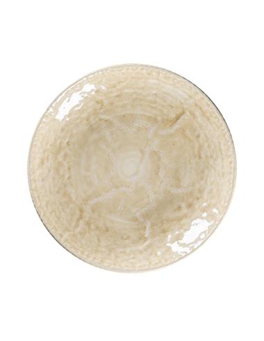 RAK PLATO HONDO PORCELANA VAJILLA KRUSH VAINILLA COLOR BEIGE 26CM