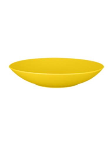 RAK PLATO HONDO COUPE PORCELANA VAJILLA NEOFUSION COLOR AMARILLO 26 CM