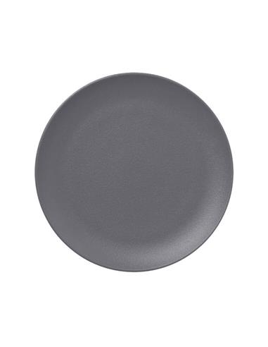 RAK PLATO COUPE PORCELANA VAJILLA NEOFUSION COLOR GRIS 27 CM