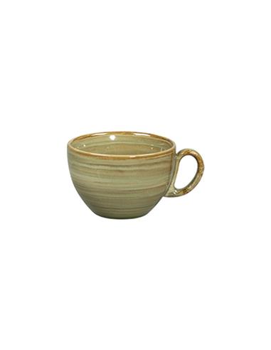 RAK  TAZA EXPRESSO STONE WARE EMERALD COLOR VERDE ACEITUNA 2.7OZ