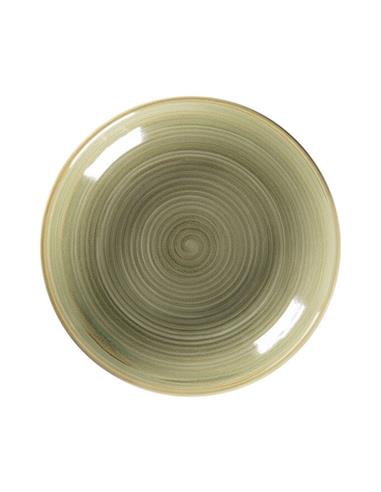 RAK PLATO HONDO STONE WARE EMERALD COLOR VERDE ACEITUNA 30 CM