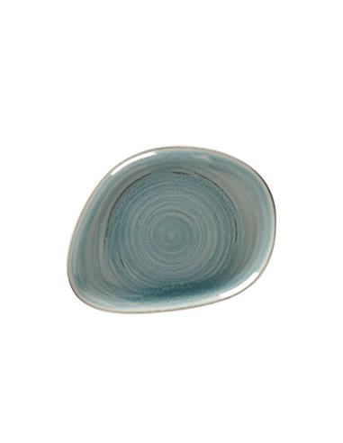 RAK PLATO STONE WARE SAPHIRE TURQUESA 22X16.7 CM