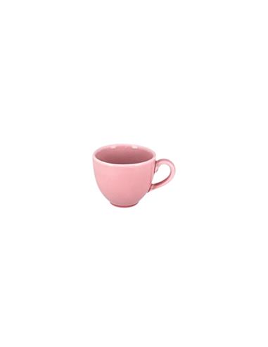 D RAK TAZA EXPRESSO 3OZ PORCELANA VAJILLA VINTAGE COLOR ROSADO