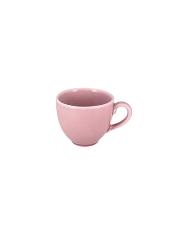 RAK TAZA CAFÉ / TE 7.8OZ PORCELANA VAJILLA VINTAGE COLOR ROSADO