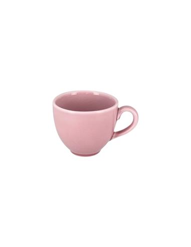 RAK TAZA CAFÉ / TE 9.5OZ PORCELANA VAJILLA VINTAGE COLOR ROSADO