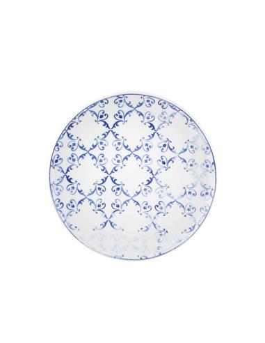 VISTA ALEGRE PLATO POSTRE / ENTRADA DE 22CM LINEA TILES COLOR AZUL