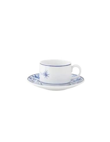 VISTA ALEGRE TAZA TE/CAFÉ DE PORCELANA LINEA TRANSALANTICA 230ML/7.8OZ