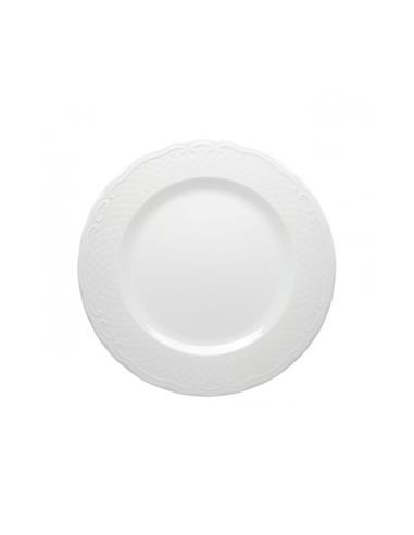 VISTA ALEGRE PLATO DE PORCELANA LINEA ESCORIAL 21CM