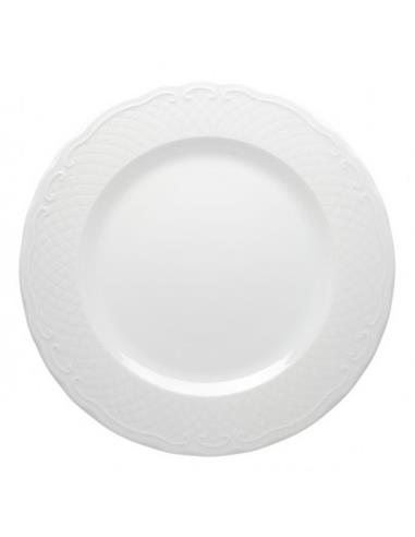 VISTA ALEGRE PLATO DE PORCELANA LINEA ESCORIAL 32CM