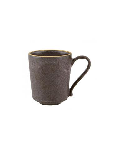 VISTA ALEGRE TAZA / MUG CAFE CON FILO DORADO LINEA GOLD STONE 340ML/11.5OZ