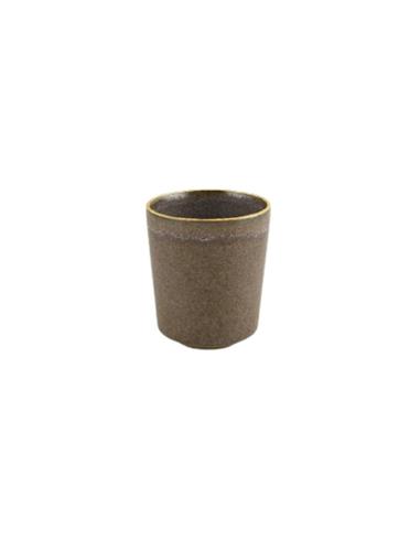 VISTA ALEGRE VASO CAFE CON FILO DORADO LINEA GOLD STONE 340ML/11.5OZ