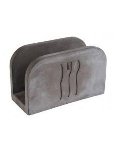 APS SERVILLETERO DE CONCRETO ELEMENT 16 X 7.5 X 10 CM