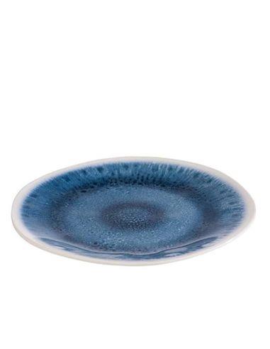 APS PLATO DE MELAMINA AZUL BLUE OCEAN 26.5CM