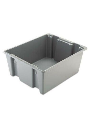 CAJA DE 1.3cu ft GRIS RUBBERMAID