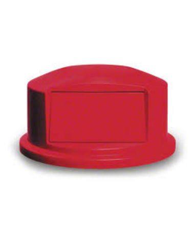 TAPA DOMO ROJA P/CONTENEDOR BRUTE 2643 RUBBERMAID 1