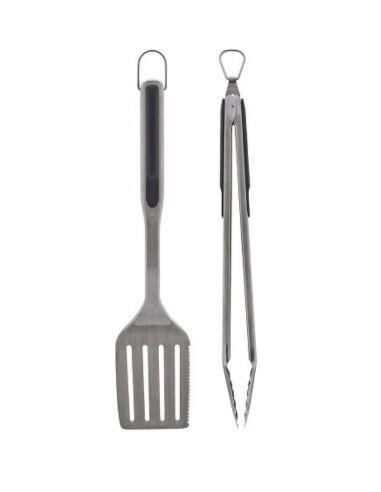 OXO SET DE PARRILLA DE ESPATULA Y PINZA - SET DE 2