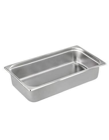 BANDEJA COMPLETA GN 1/1. PROF. 10 CMS. ACERO INOX