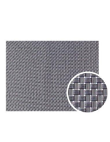 INDIVIDUALES DE PVC 45 X 30 CMS. COLOR: GRIS