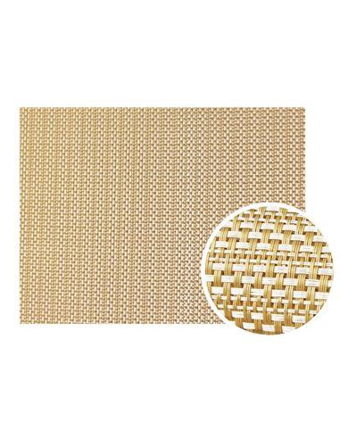 INDIVIDUALES DE PVC 45 X 30 CMS. COLOR: BEIGE