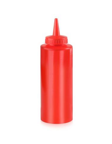 BOTELLA PLASTICA DE 12 OZ. ROJO (SBR-12)