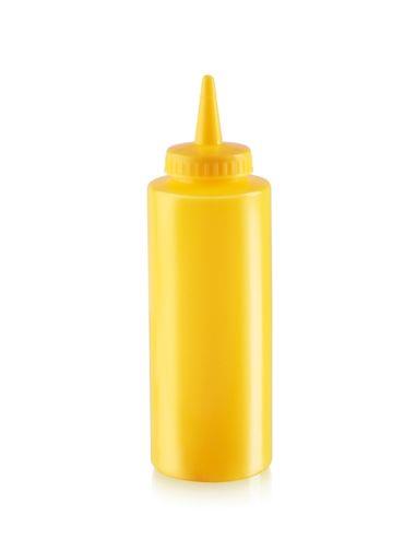 BOTELLA PLASTICA DE 12 OZ. AMARILLO (SBY-12)