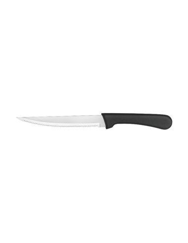 CUCHILLO DE CARNE CON MANGO PLASTICO 12CM