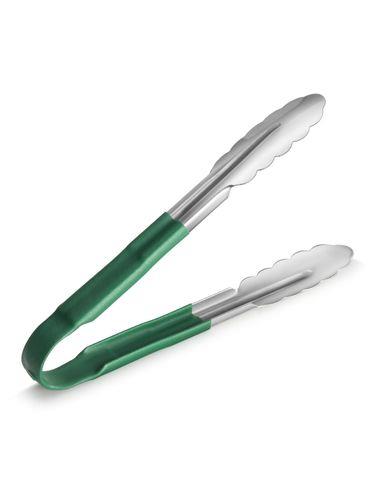 PINZA DE MANGO PLASTICO DE 22.9 CMS. COLOR VERDE (UT-9GR)