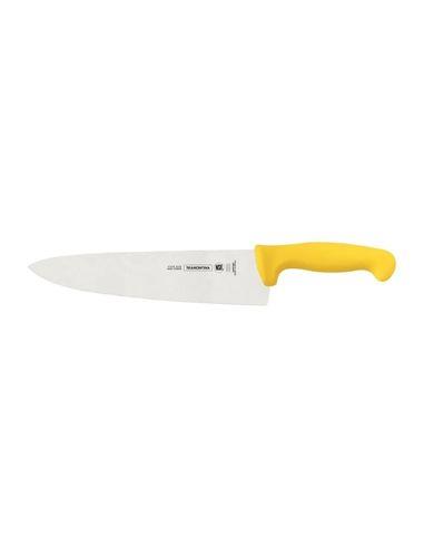 CUCHILLO PARA CARNE 10 AMARILLO PROFISSIONAL TRAMONTINA