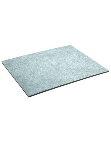 EFAY BANDEJA DE MELAMINA GN1/2 32.5X26.5CM COLOR GRIS CLARO LINEA T-CONCRETE