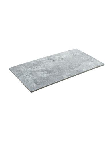 EFAY BANDEJA DE MELAMINA GN1/3 32.5X17.5CM COLOR GRIS OSCURO LINEA T-CONCRETE