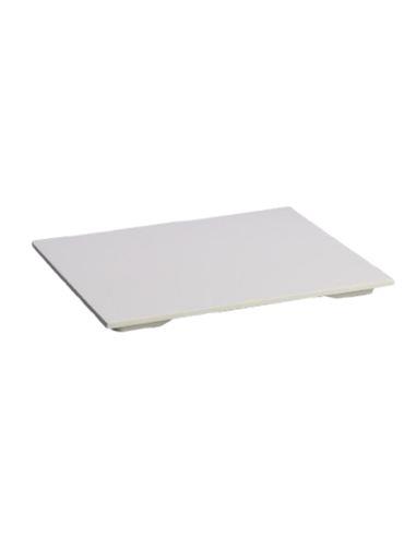 EFAY TABLA RECTANGULAR CON PIE BLANCA GN 1/2