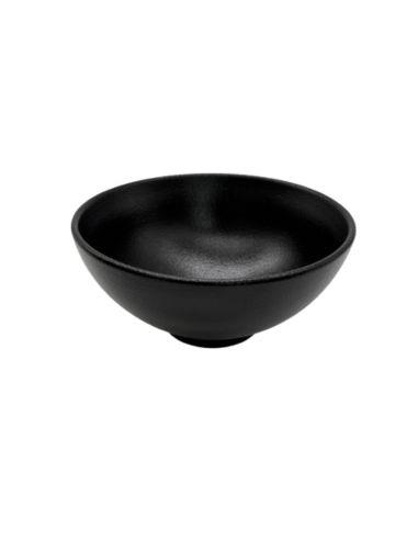 RAK TAZON DE PORCELANA NEO FUSION FINE DINING COLOR NEGRO 18CM