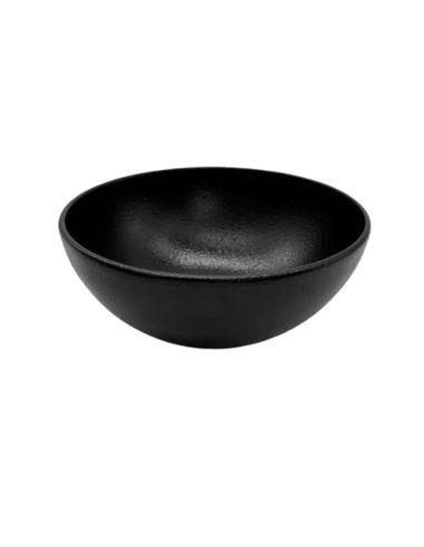 RAK TAZON DE PORCELANA NEO FUSION COLOR NEGRO 20CM