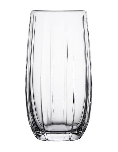 PASABAHCE VASO ALTO CON LINEAS LINKA 16 3/4OZ  (420415)