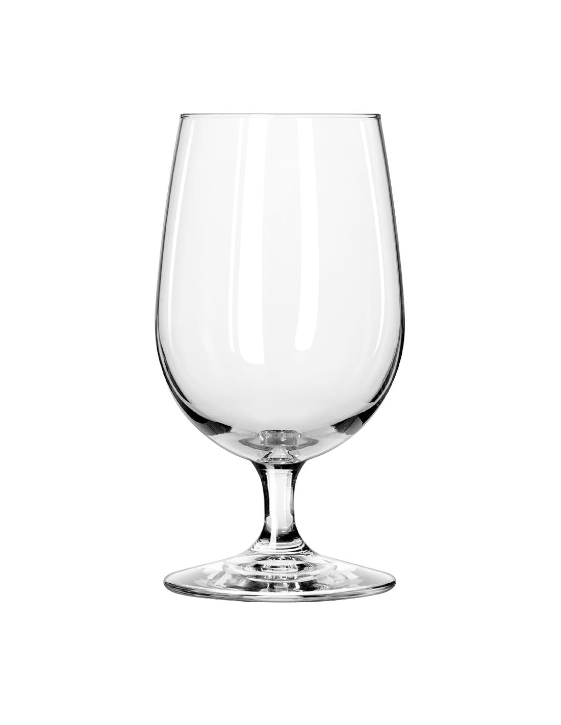  Copas de agua de cristal de 16 onzas, elegantes vasos de  cristal para agua, jugo, cerveza, vino y cócteles, cristalería para bebidas  heladas, juego de 4 : Hogar y Cocina